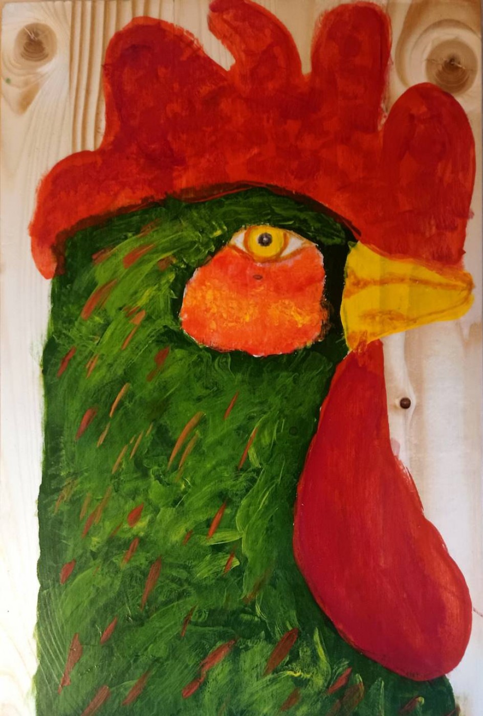 Расписной сувенир для мамы