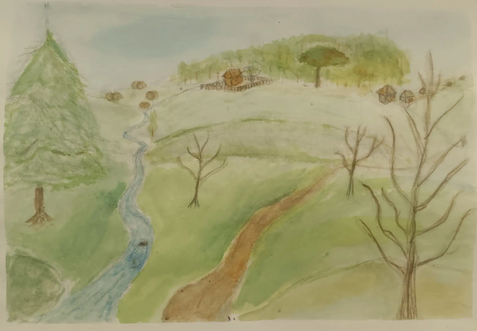 Сельская местность. Пейзаж