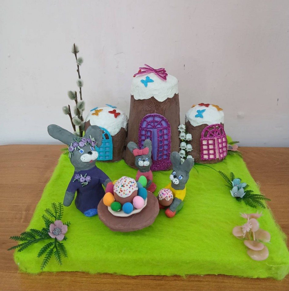 «Волшебство Пасхи в заячьем уголке»