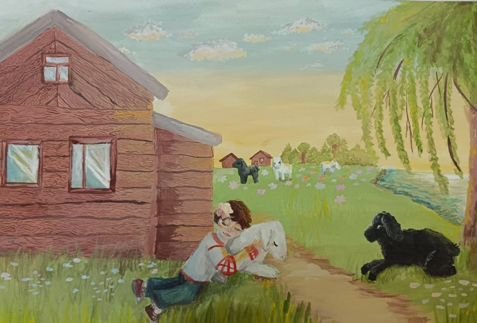 Лето в деревне