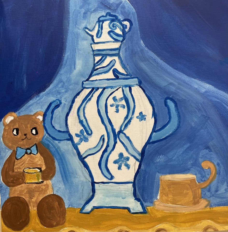 Натюрморт с самоваром