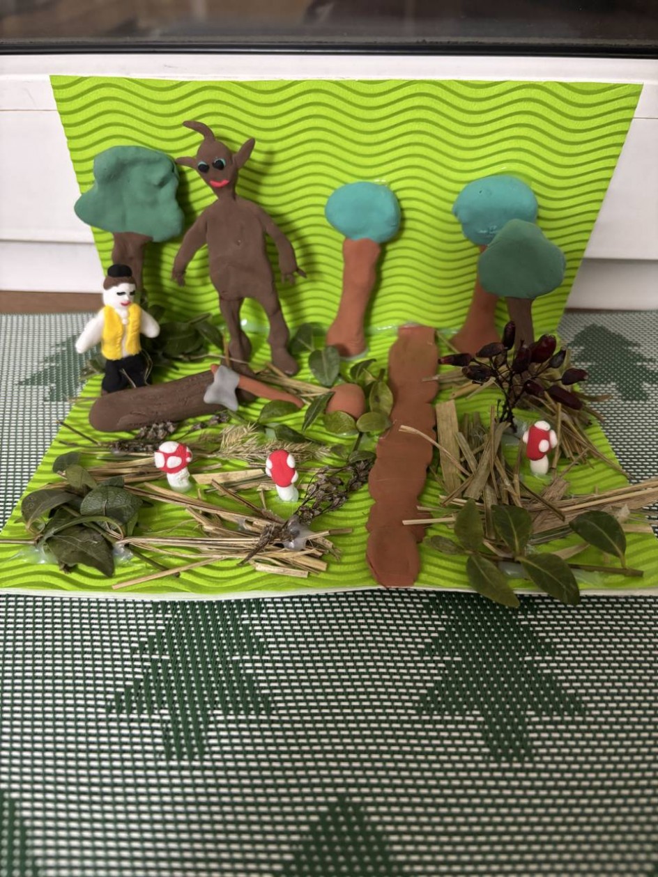 Поделка на тему поэмы Г. Тукая « Шурале»