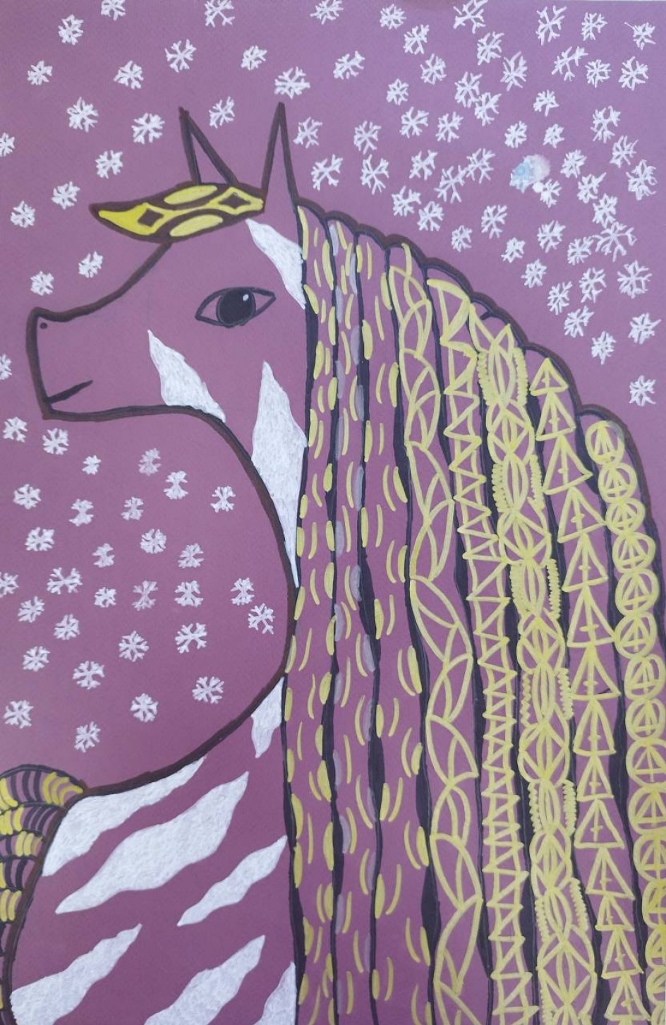 Златогривая лошадка