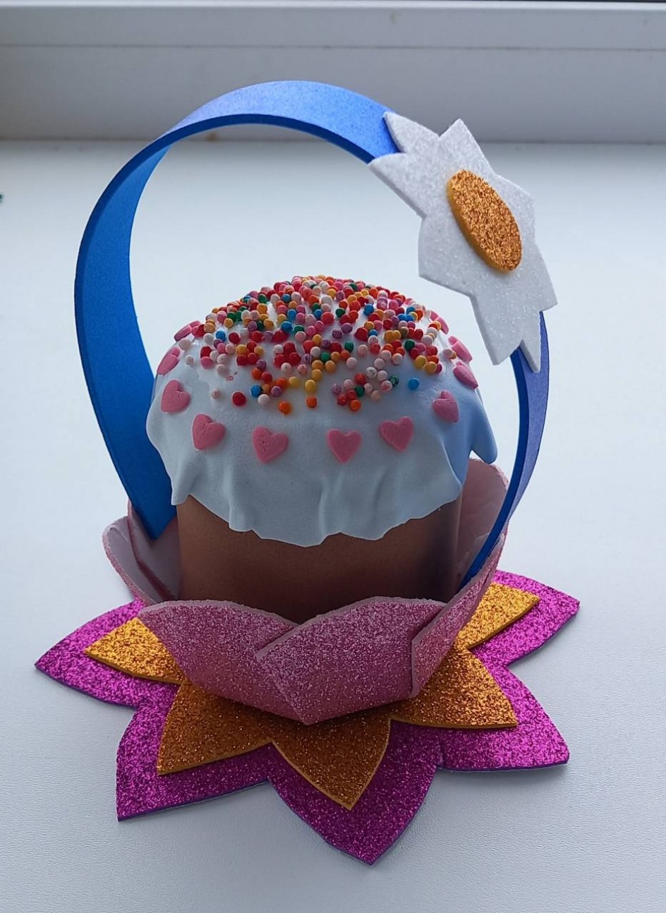 Пасхальный кулич.