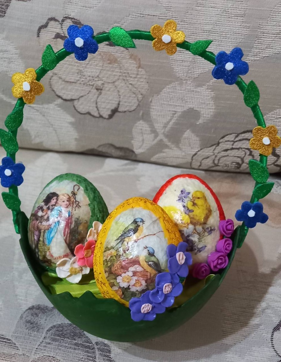 Пасхальная корзина.