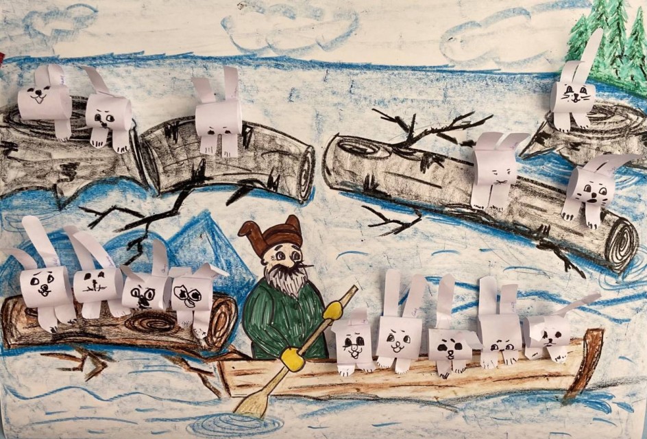 «Дедушка Мазай и зайцы»