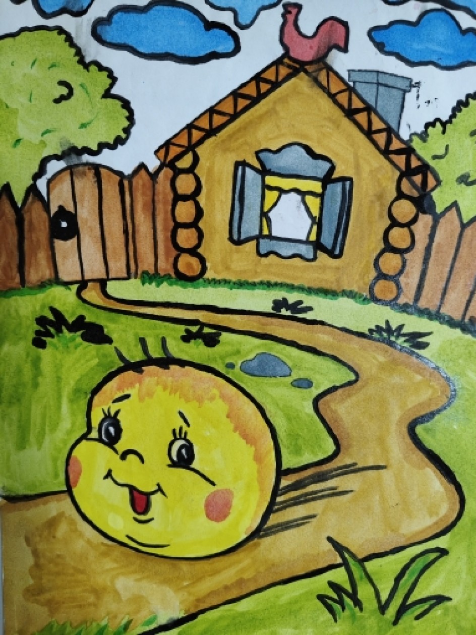 Колобок- мой любимый герой