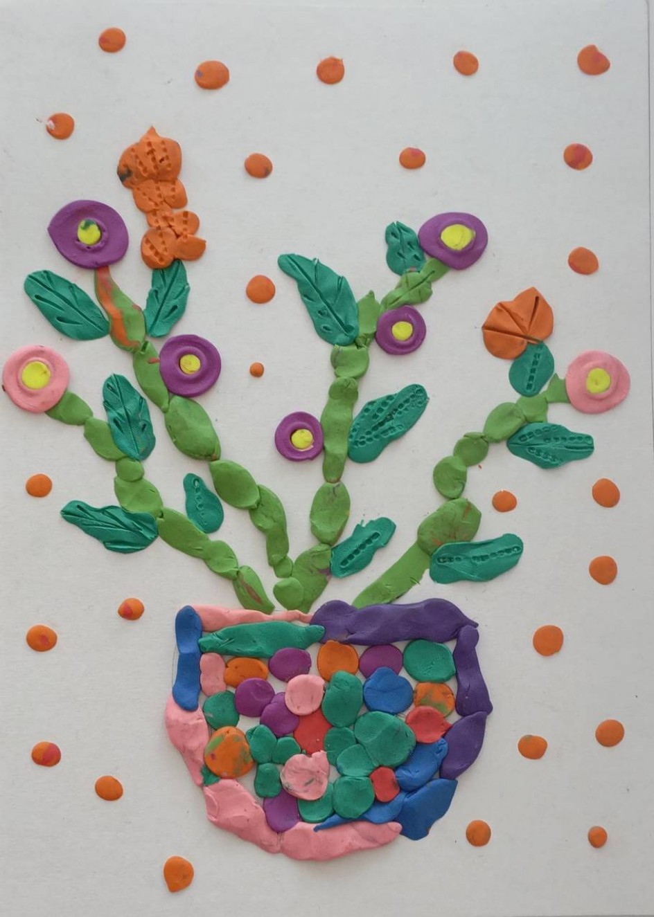 Ваза с цветами.