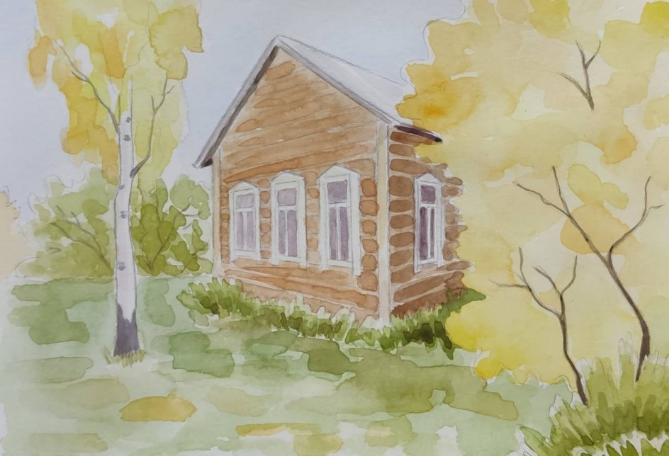 Осень в деревне