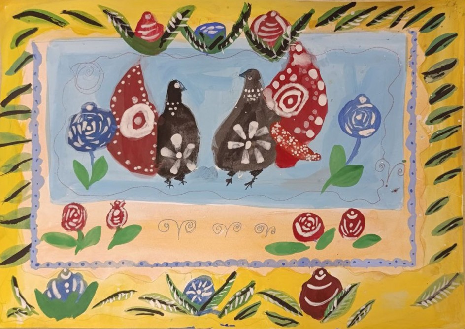 Народный узор