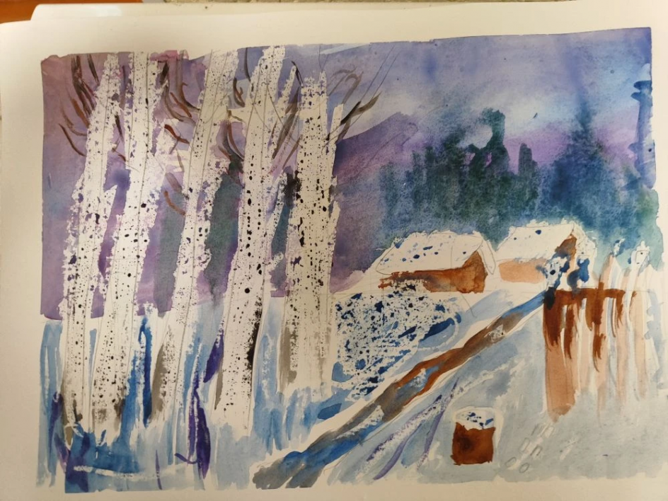 Деревенское утро