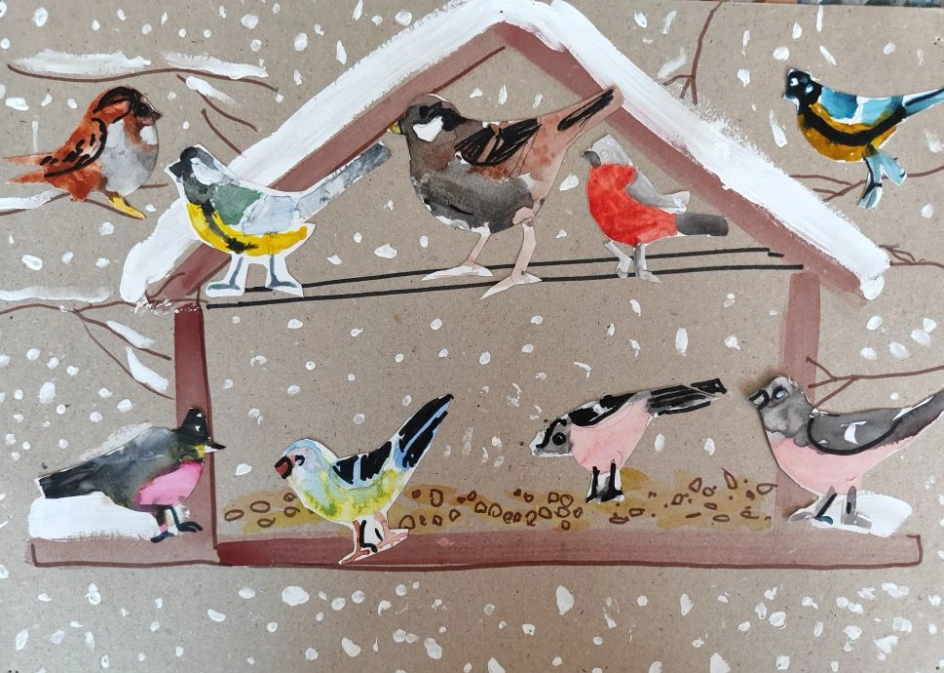 Птичья столовая