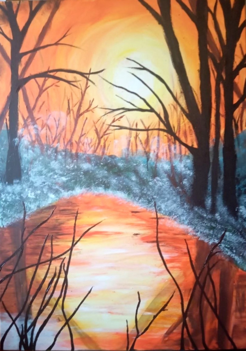 "В объятиях заката"