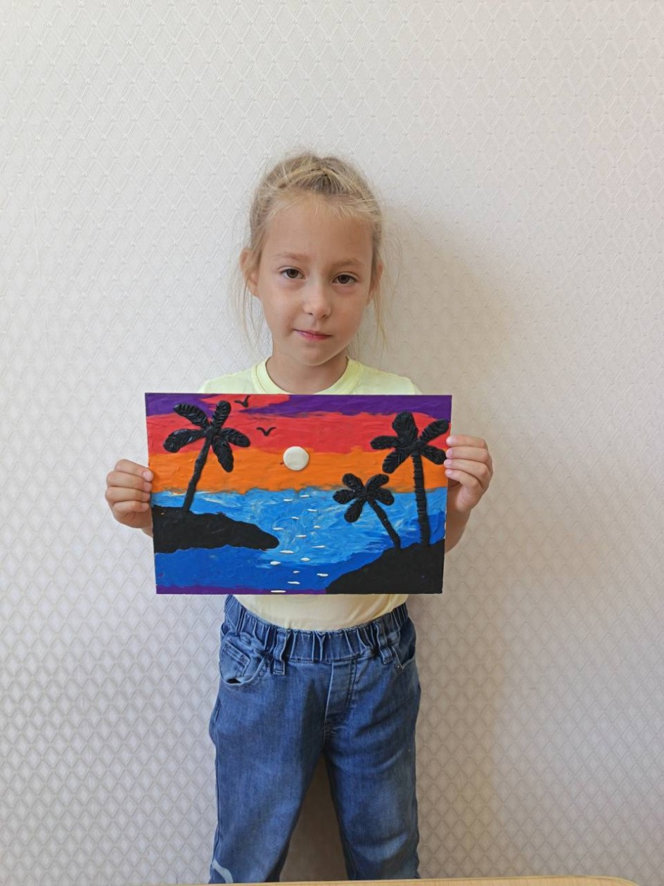 Пейзаж "Воспоминание о лете"