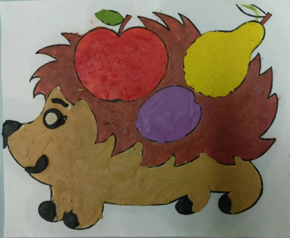 "Ёжик с запасами"