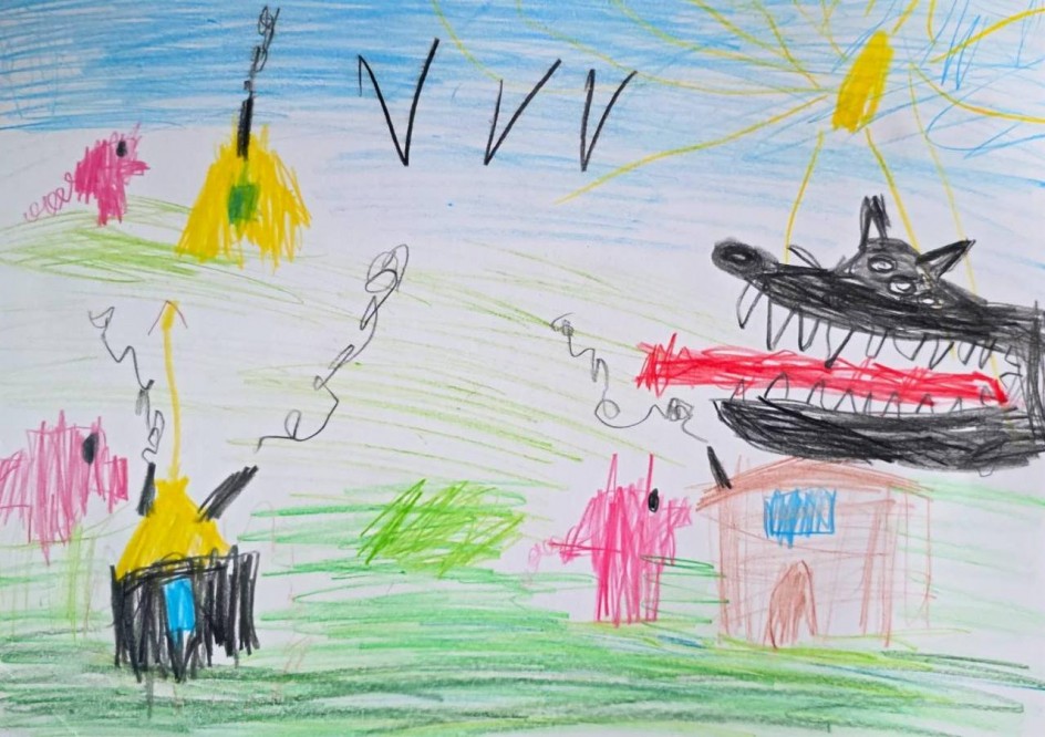 Три поросенка