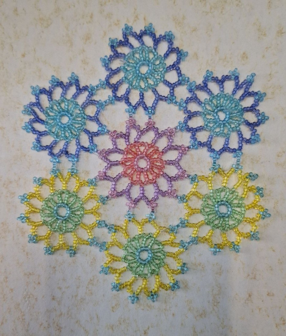 Салфетка "Северное солнышко"