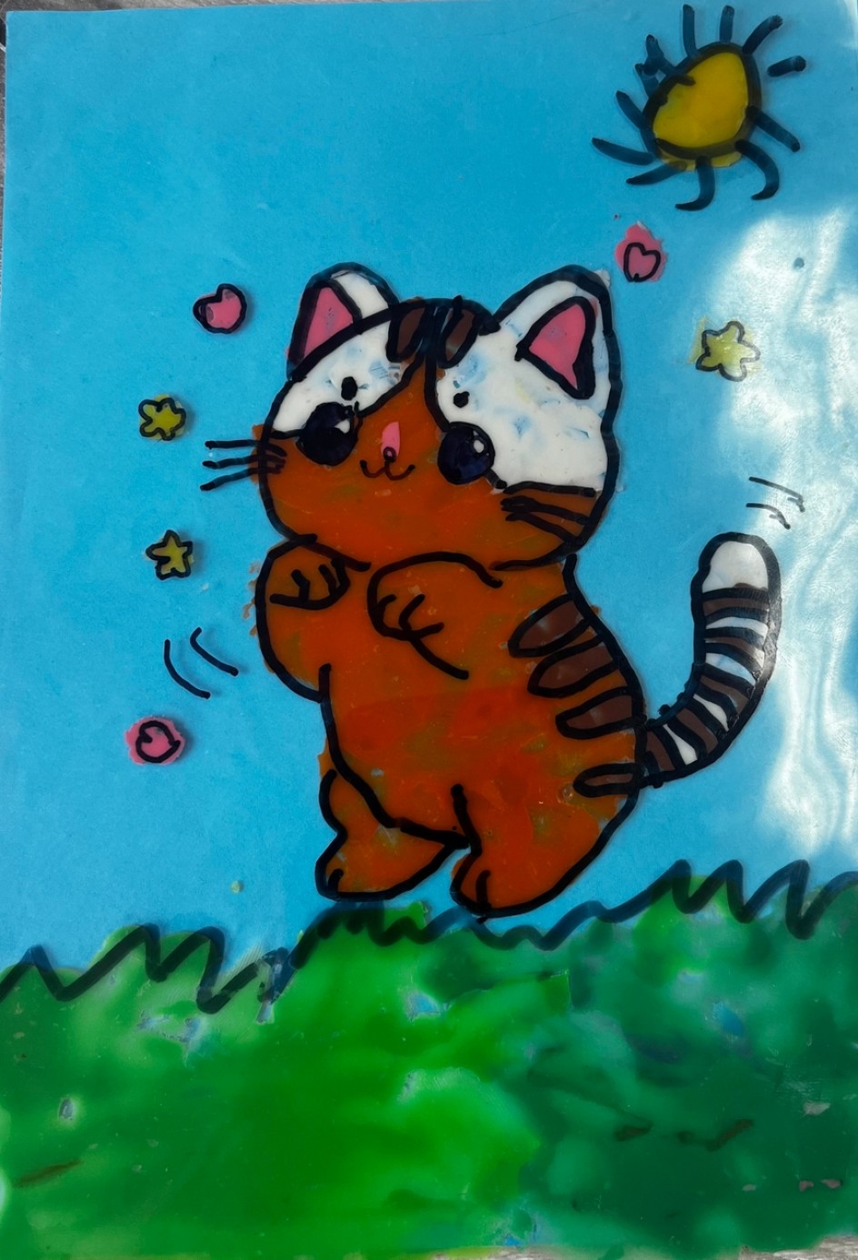 Кот в деревне