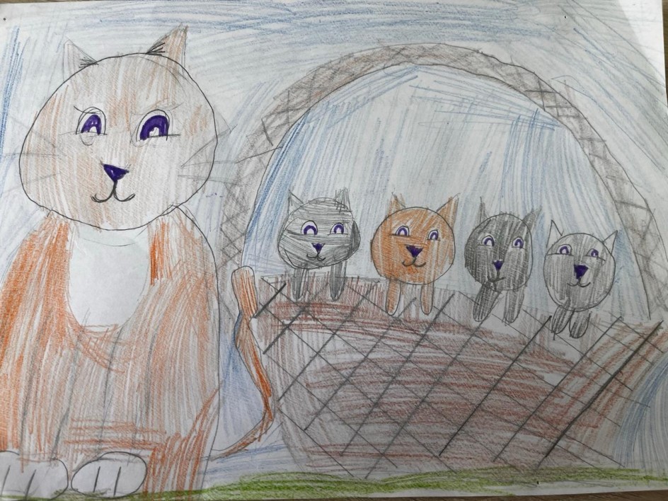 Семья кошек