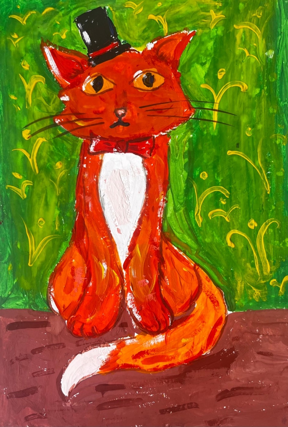 Кошка-артистка