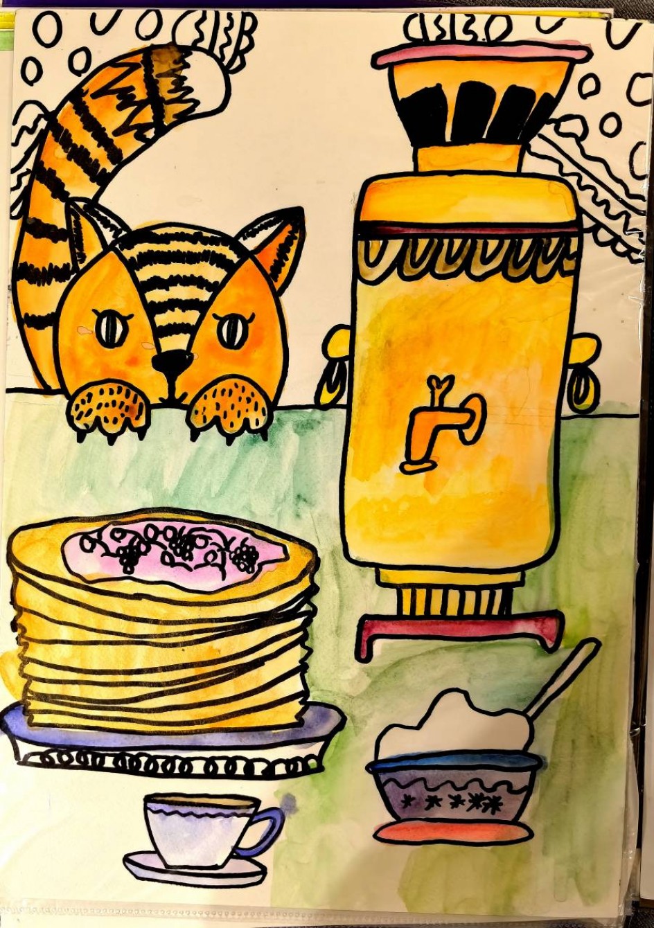 И мне блинчик!