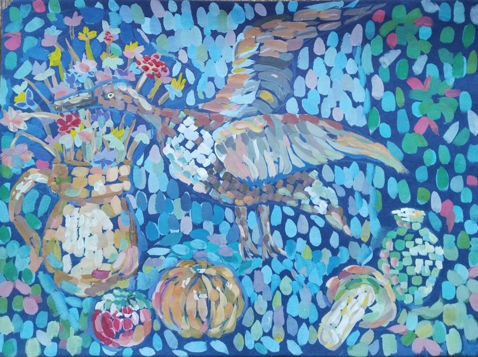 " Натюрморт с уткой"