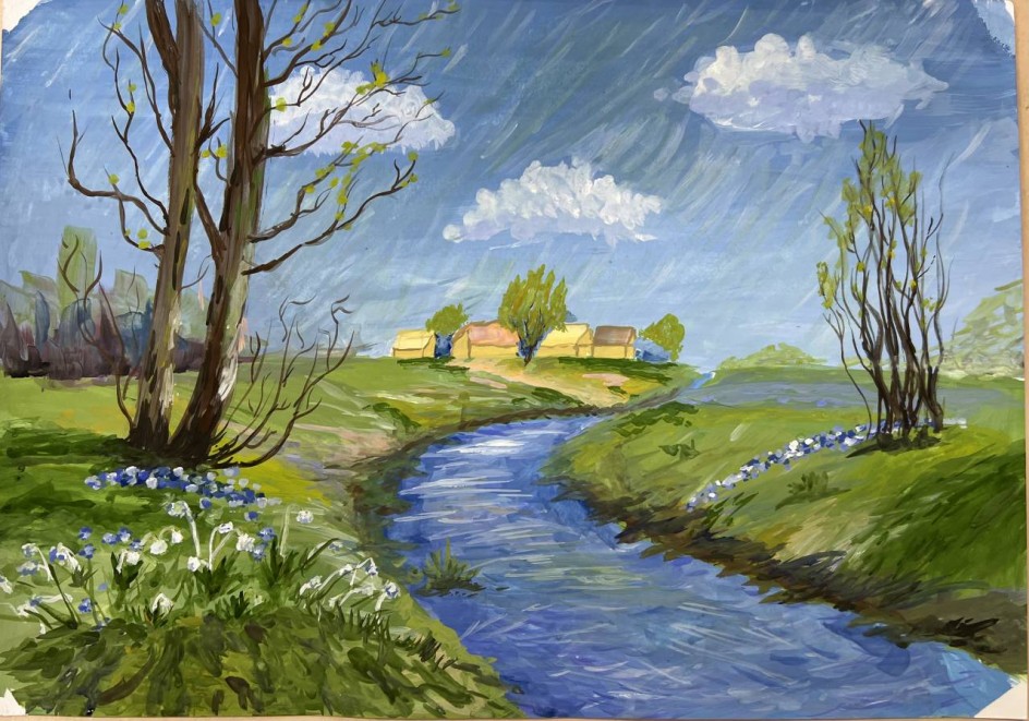 «Весна дождем встречает лето»