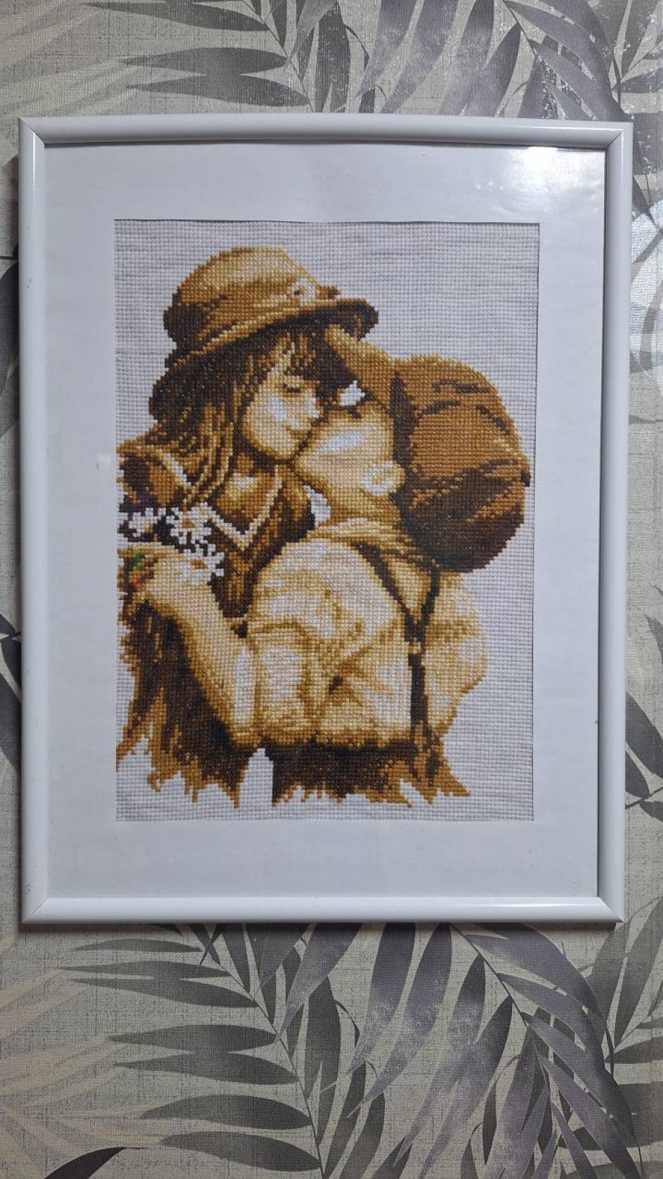 Вышивка крестиком "Парочка"