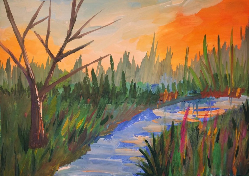 "Шёпот засыпаюшей реки"