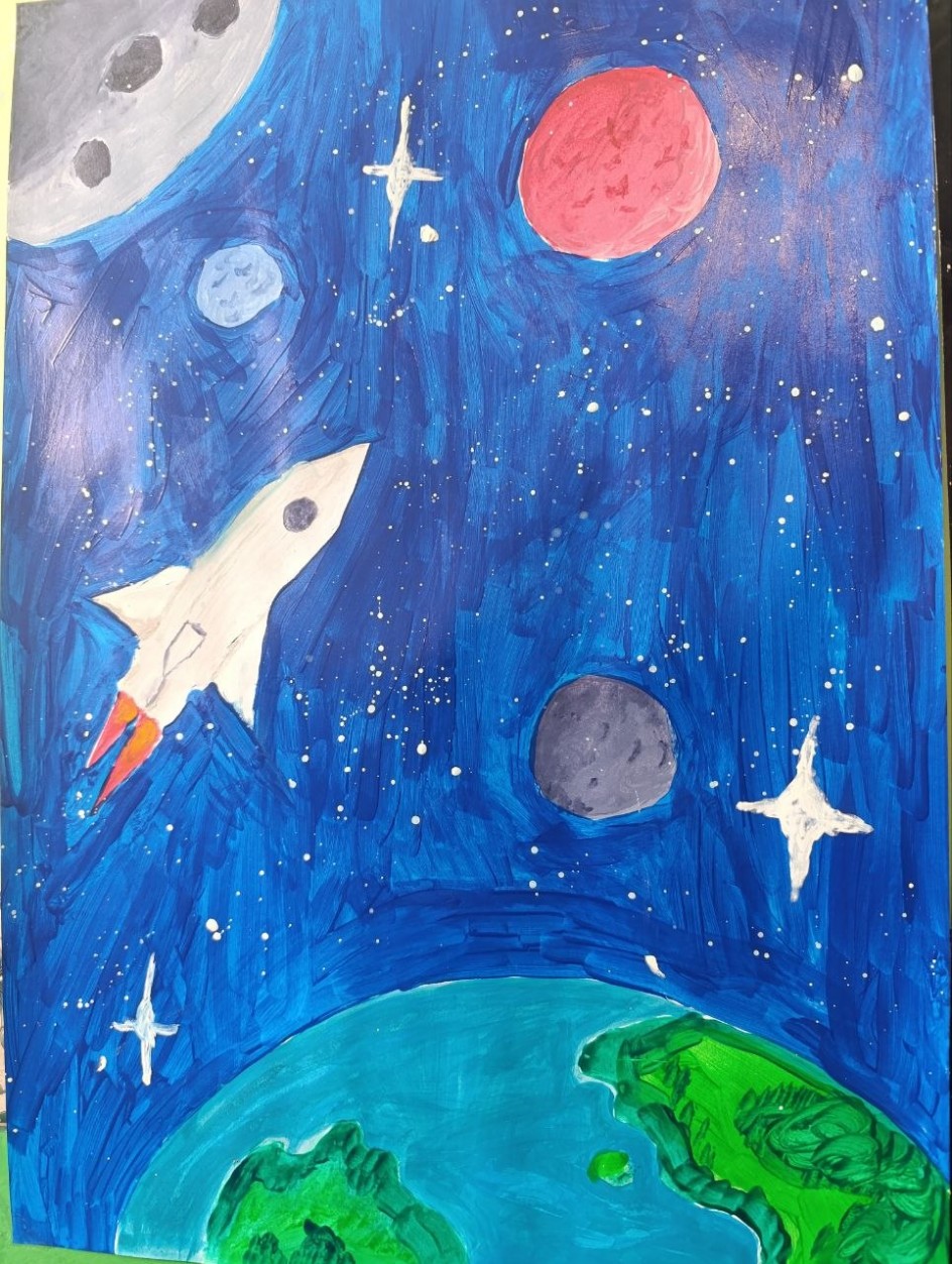 "Полет в космос"