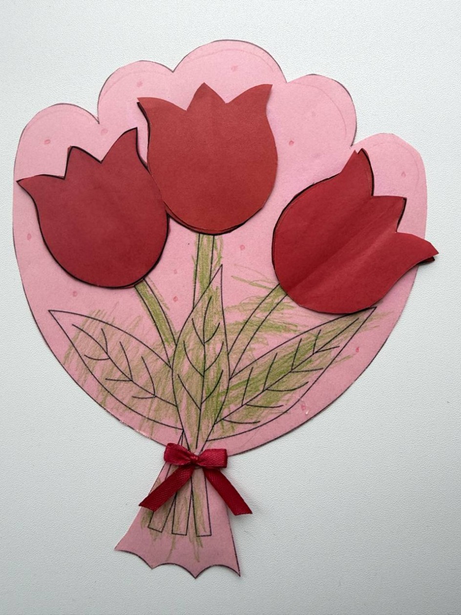 Открытка для мамы