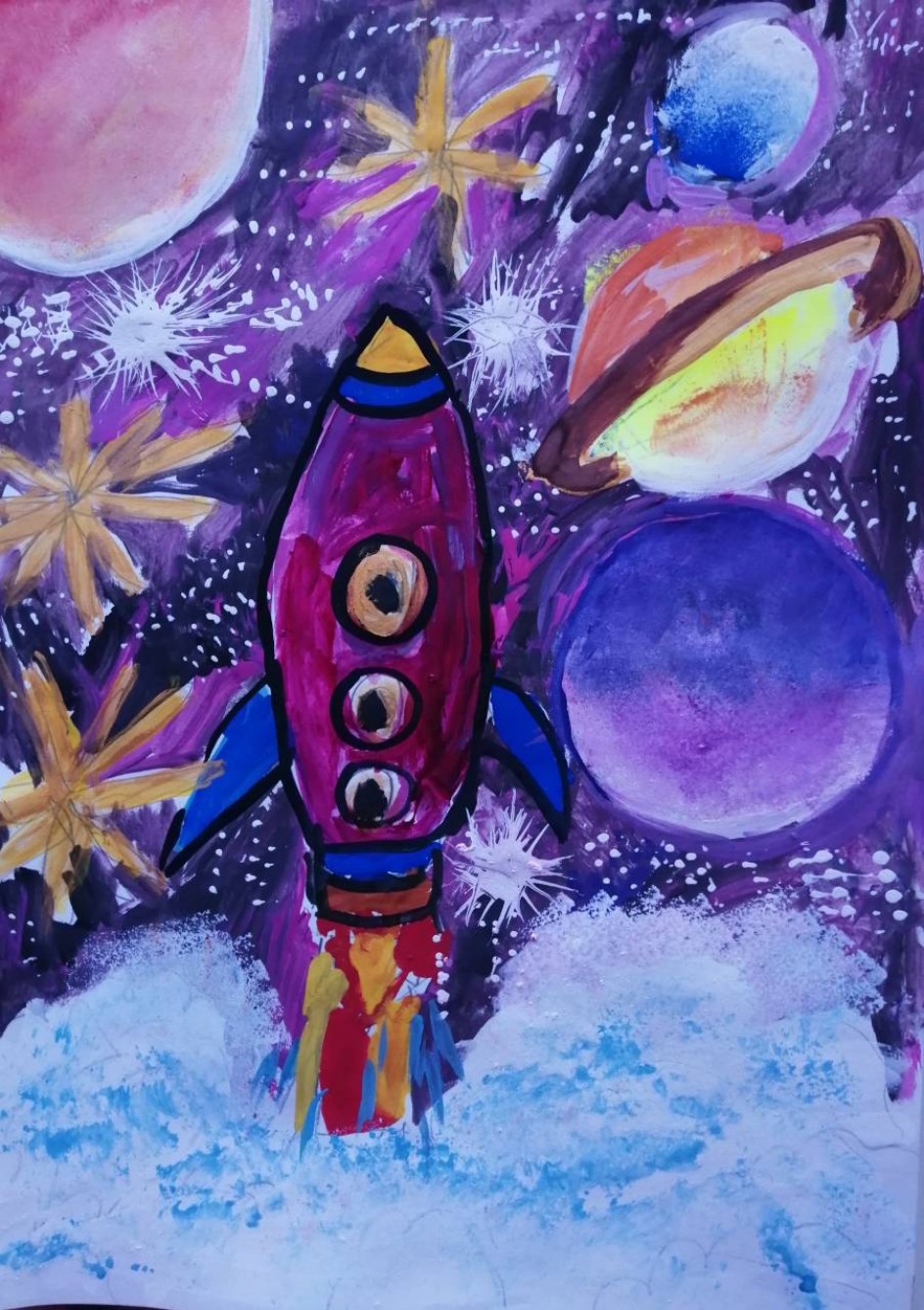 Комические дали загадками полны