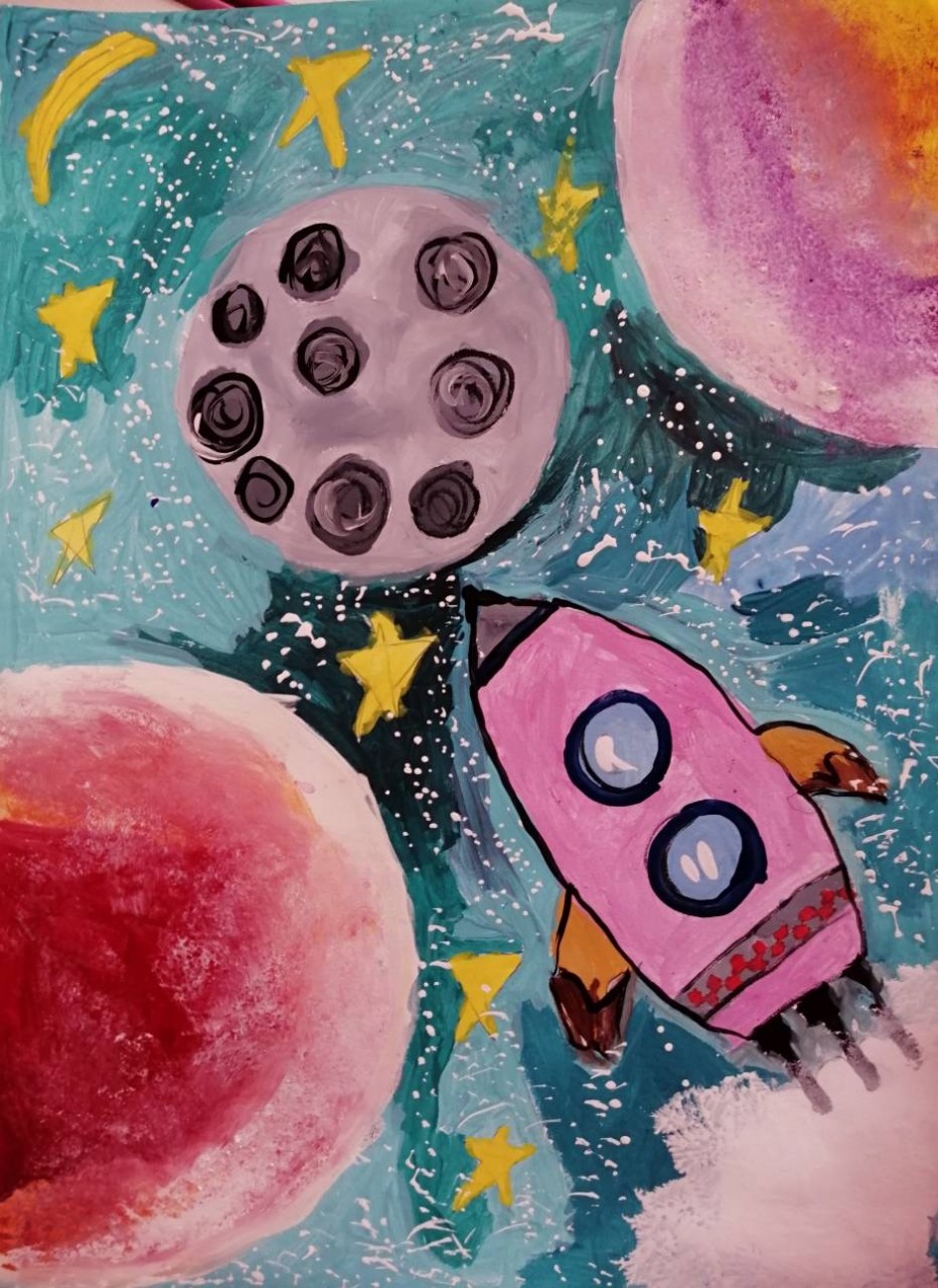 Кто, скажи, вокруг планеты, мчит со скоростью кометы?