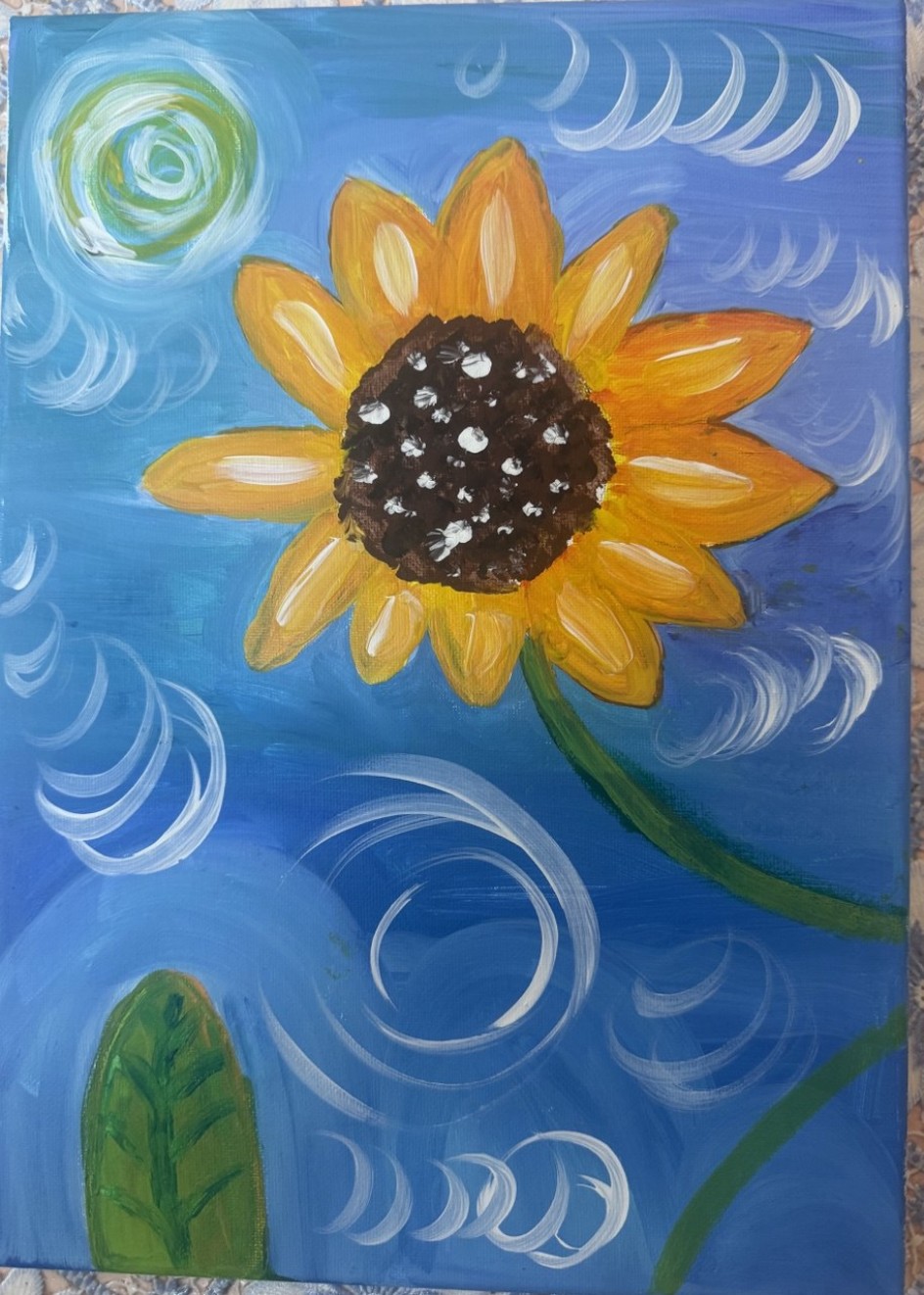 Маленькое солнышко - подсолнух