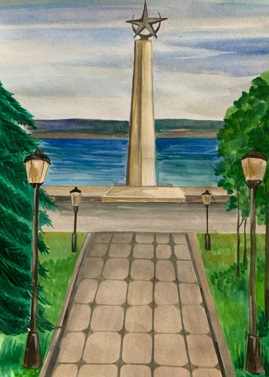 "Подвиг народа победителя!"