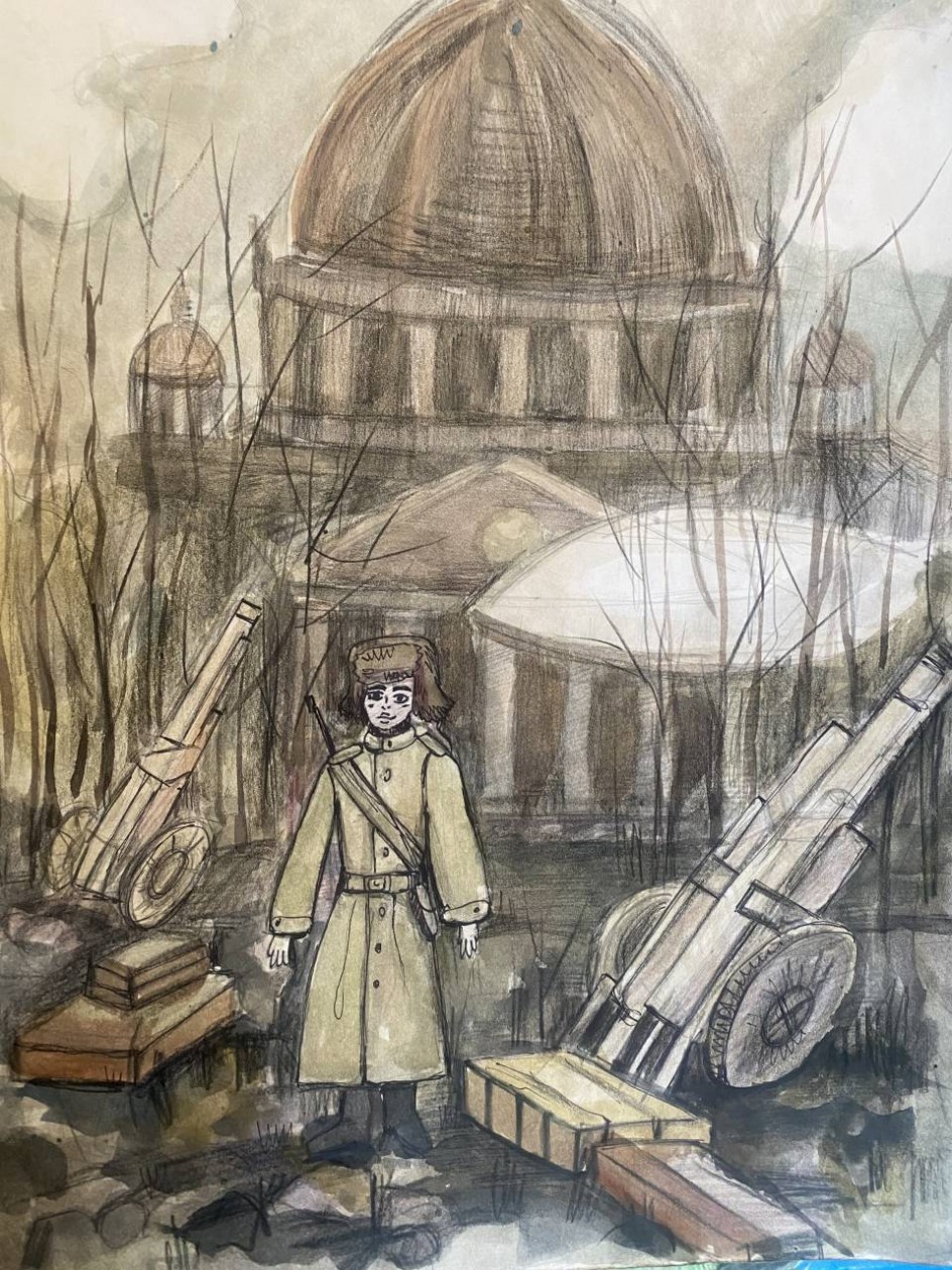 Оборона Исакиевского собора 1943 -Ленинград