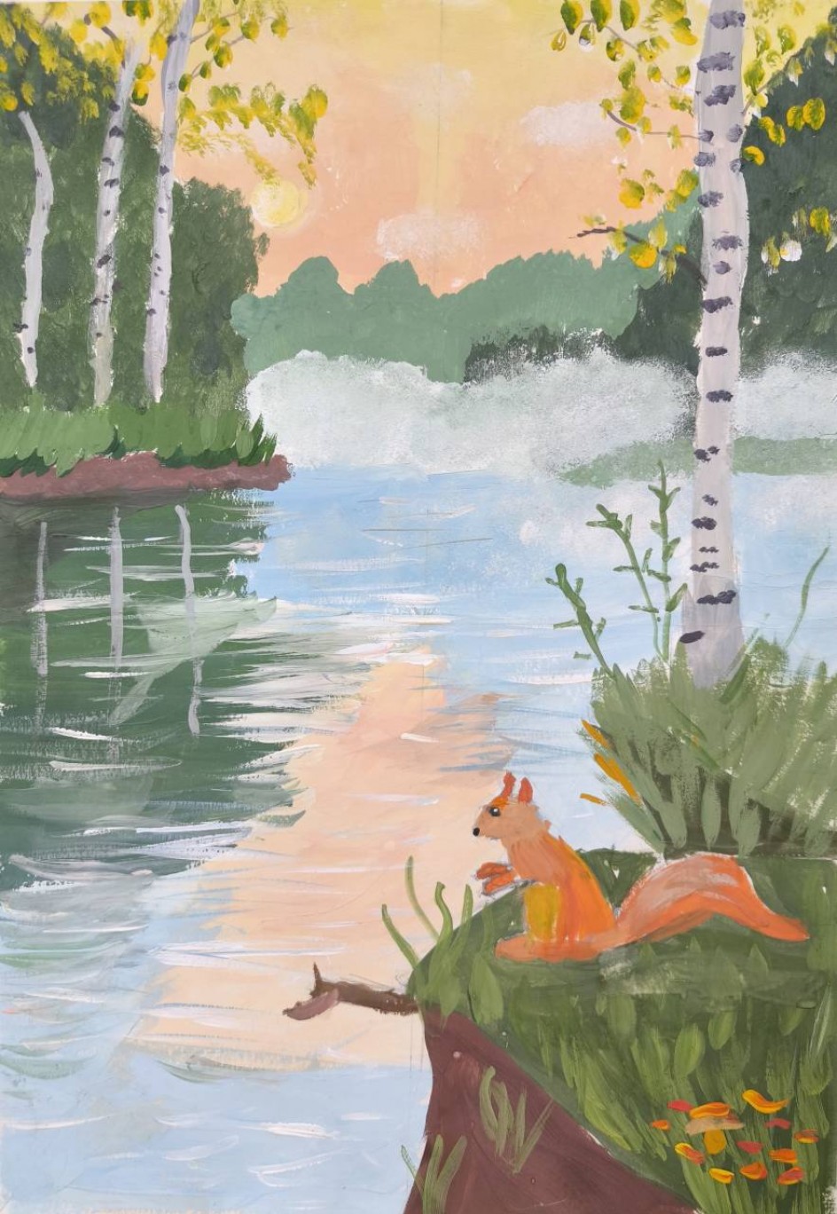 «Утро у реки»