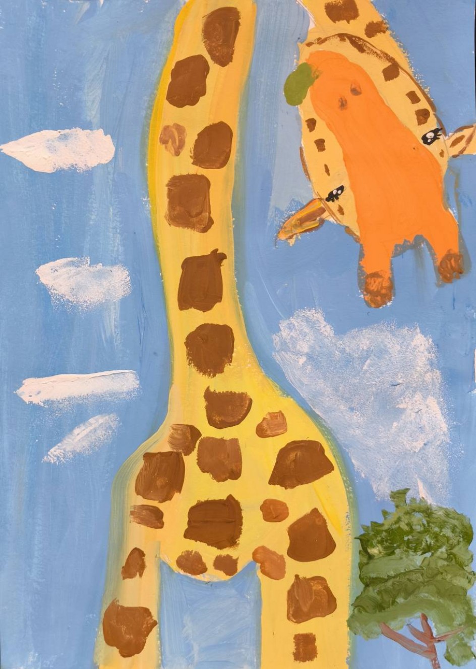 «Жираф считает облака»