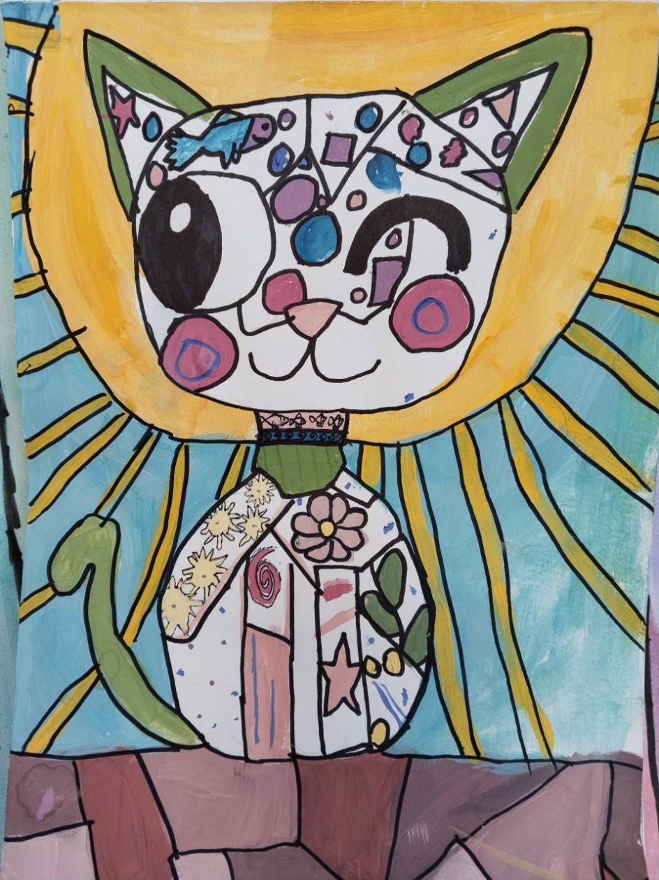 Кот на крыше