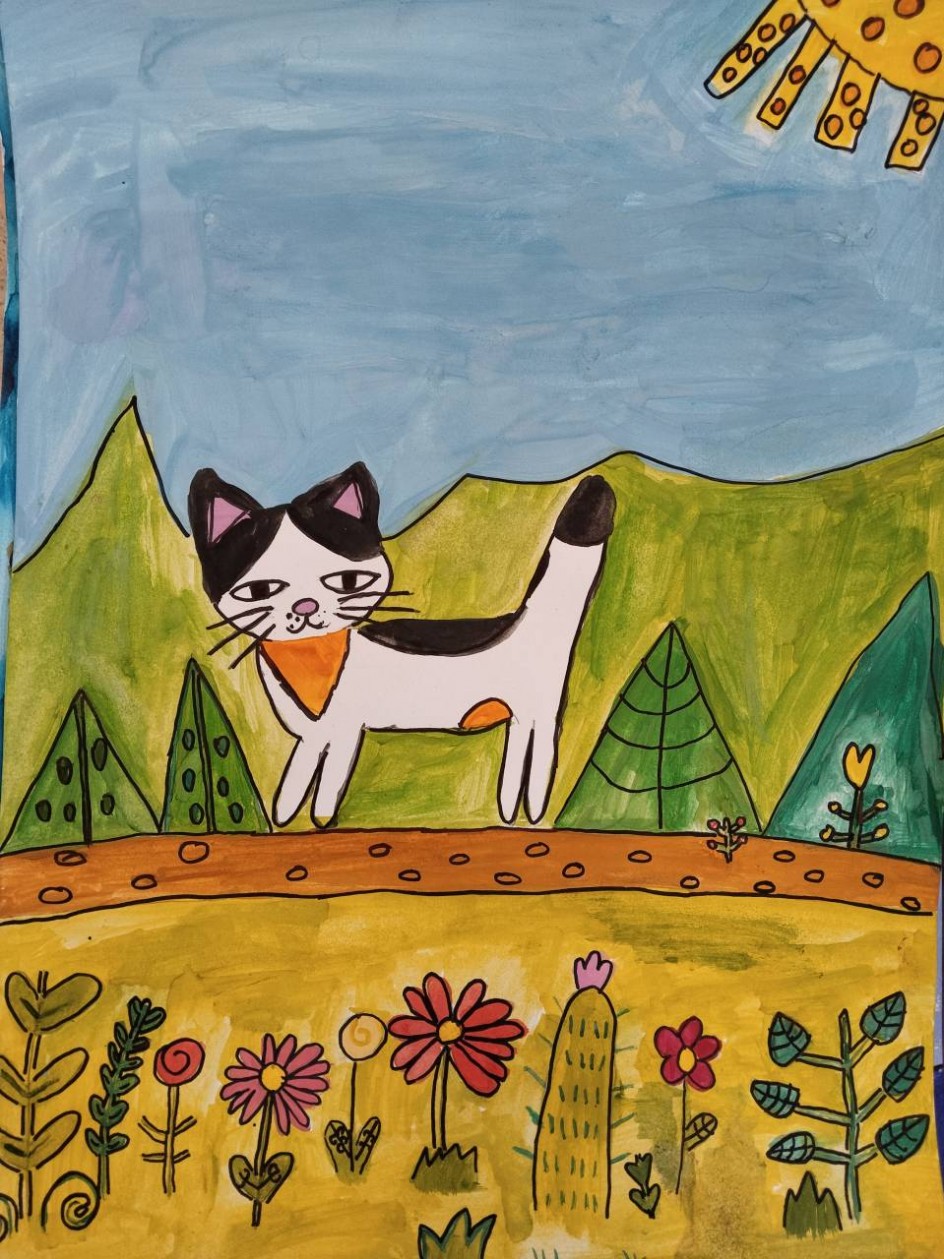 Кошка, которая гуляет сама по себе