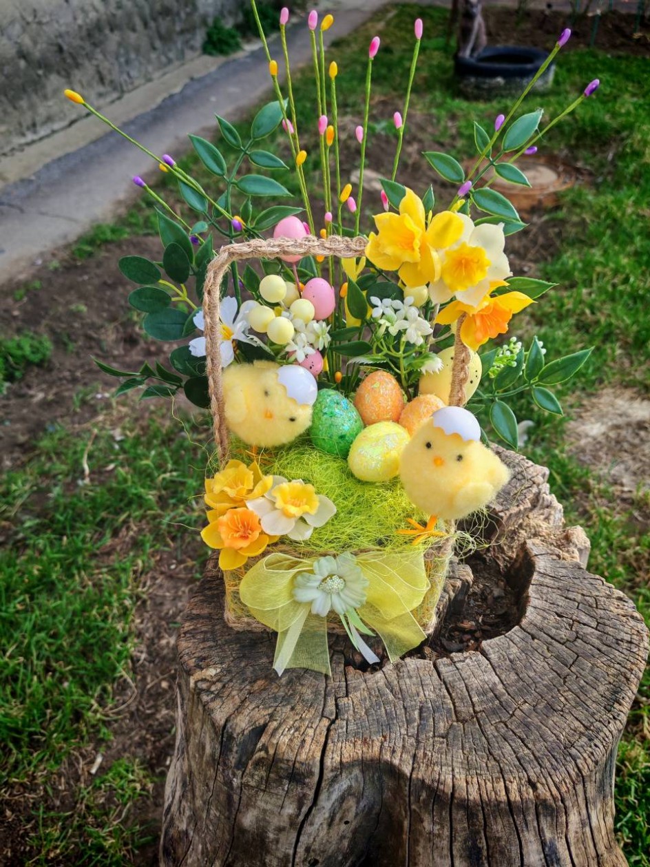 Пасхальная корзинка радости