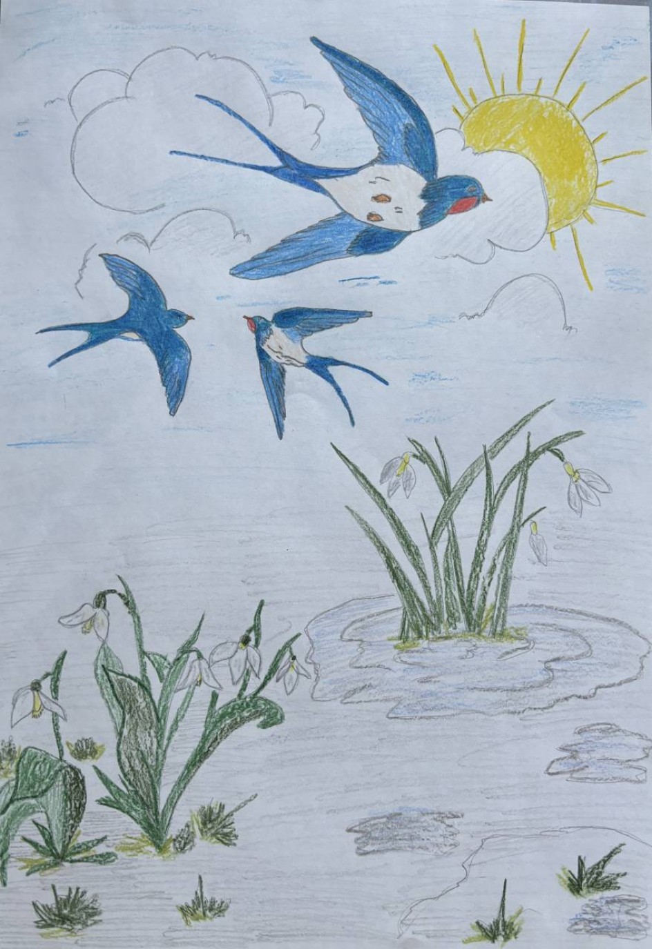 Ласточки прилетели