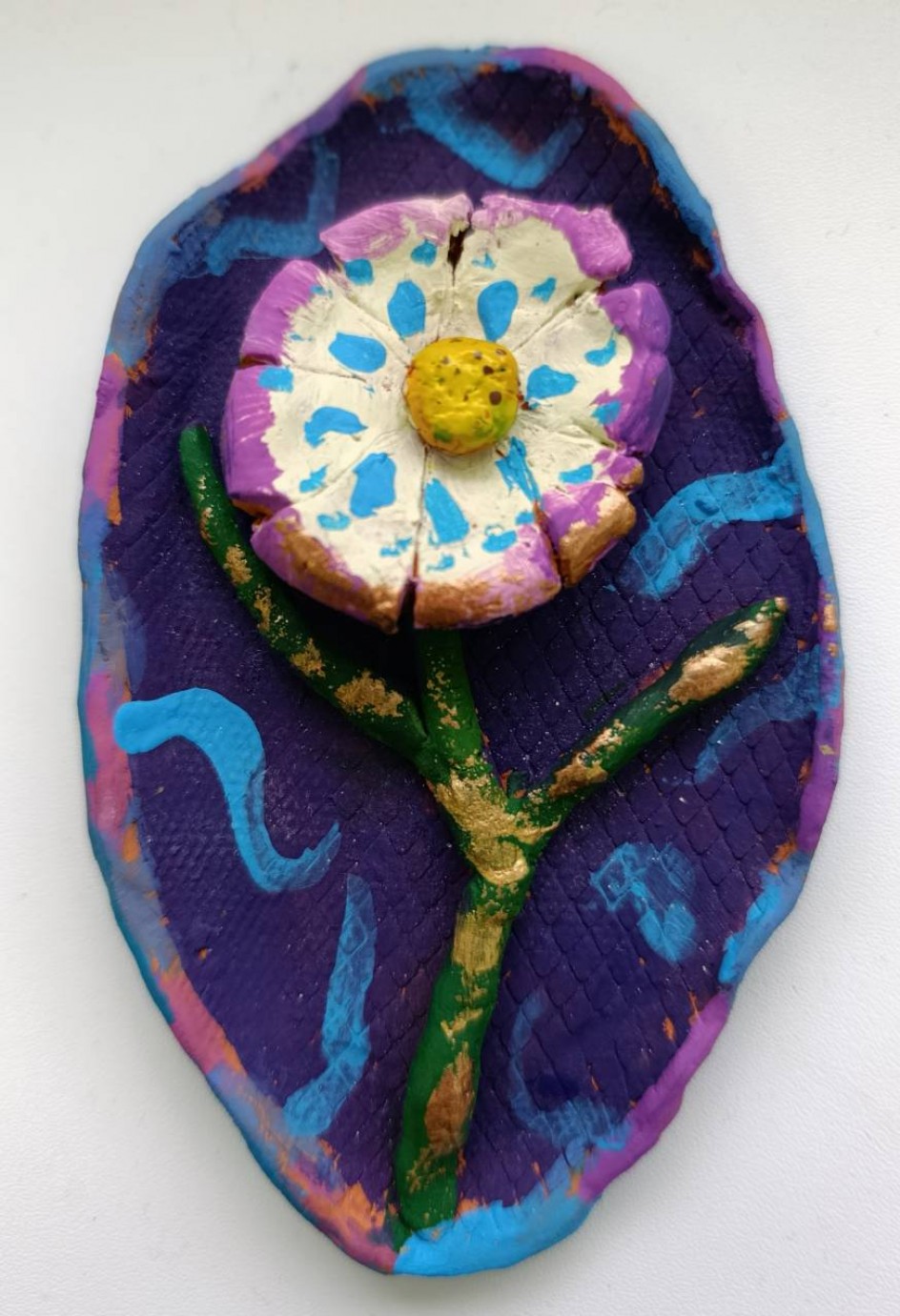 Тарелочка "Первоцветы"