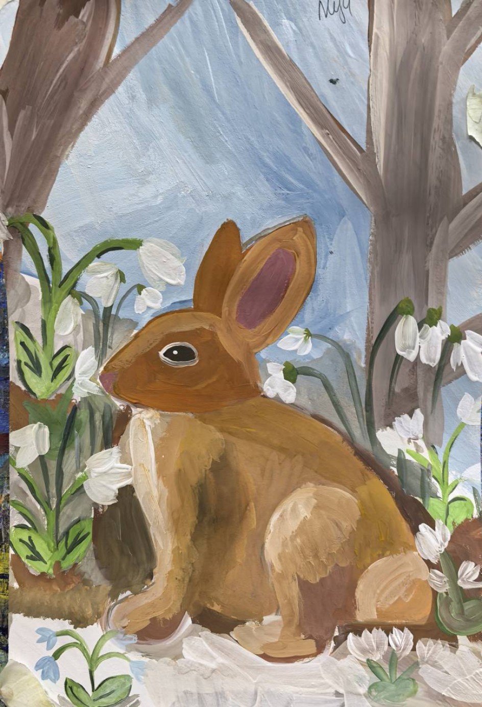 Первые цветы