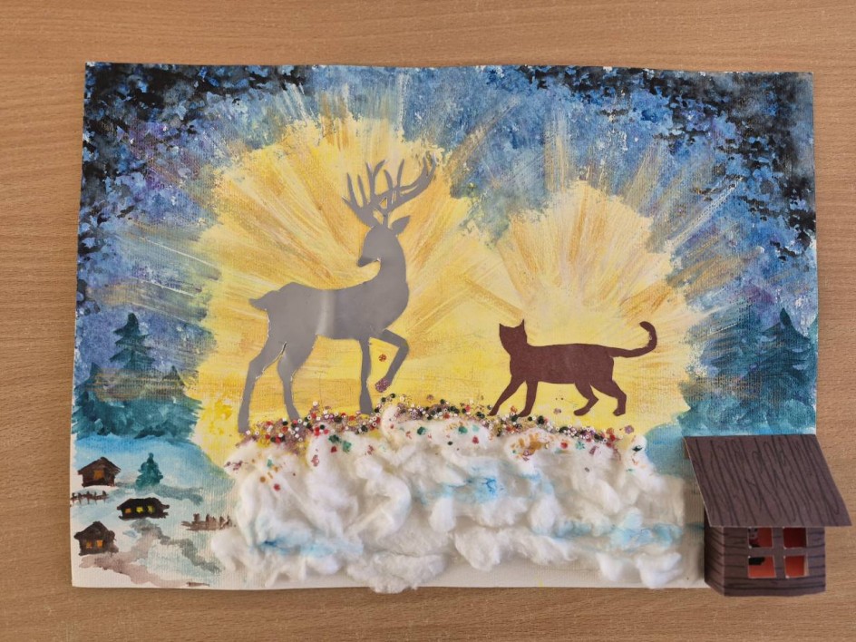 "Зимняя сказка уральских гор"