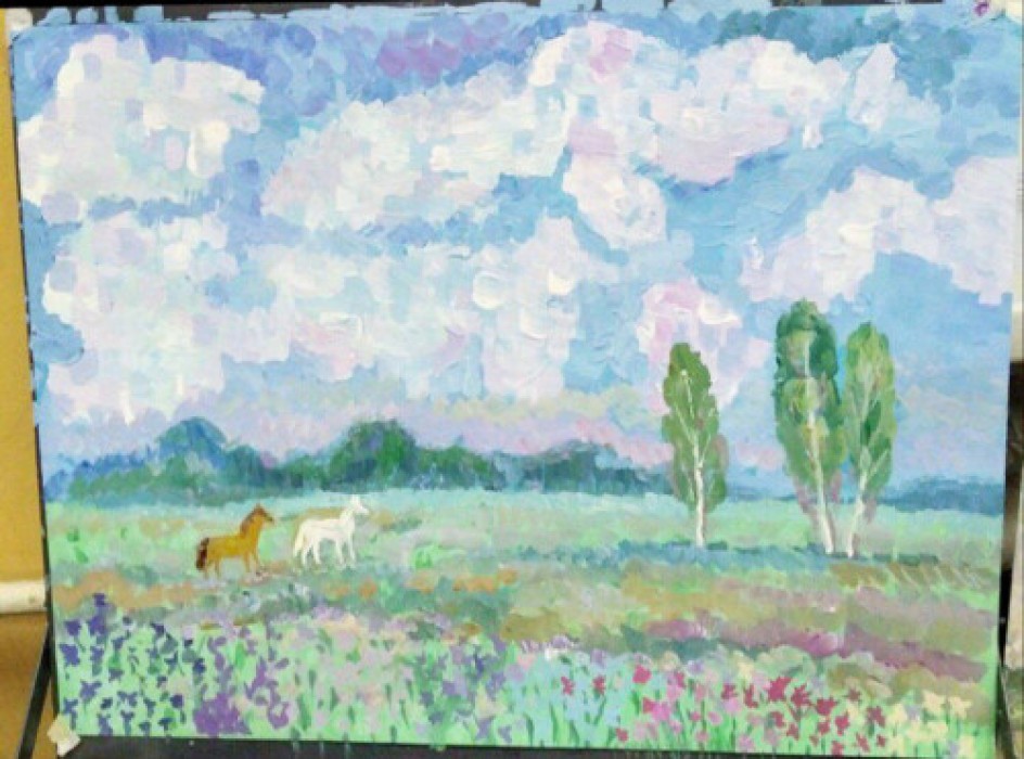 Выйду в поле с конëм