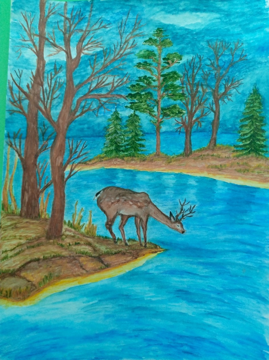 "На водопое"