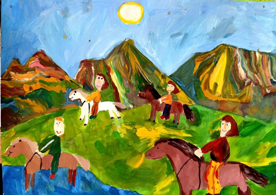 "С семьёй на просторах необъятной России"