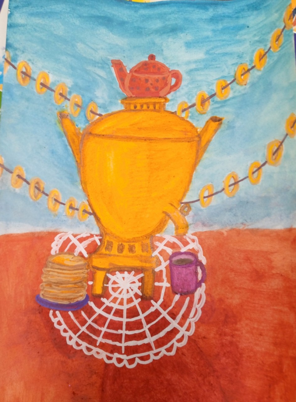 "У самовара"