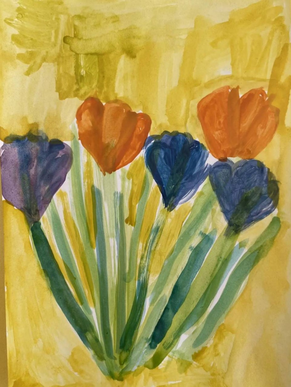 "Весенние цветы"